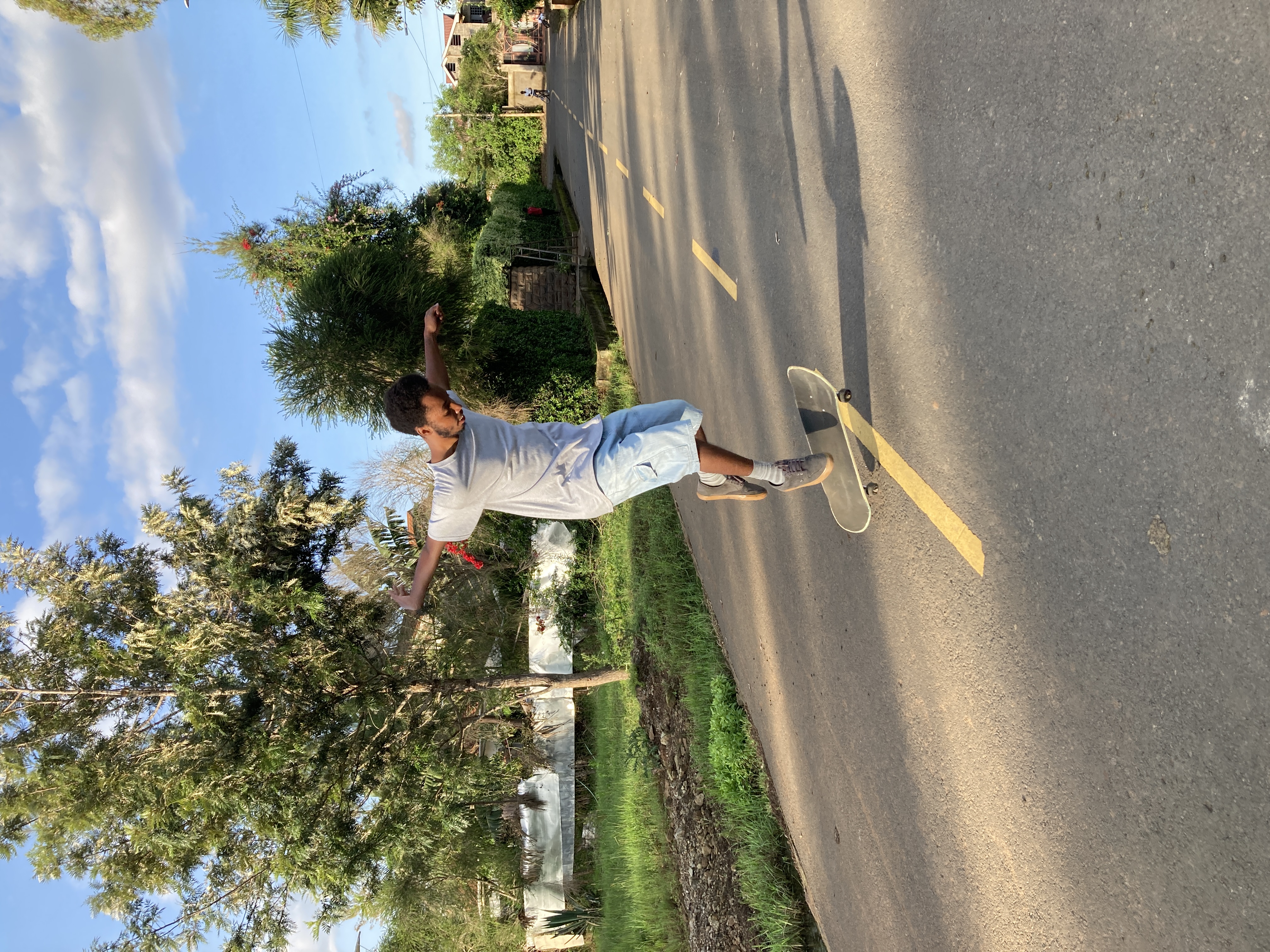 Skateboarding in the Suburbs